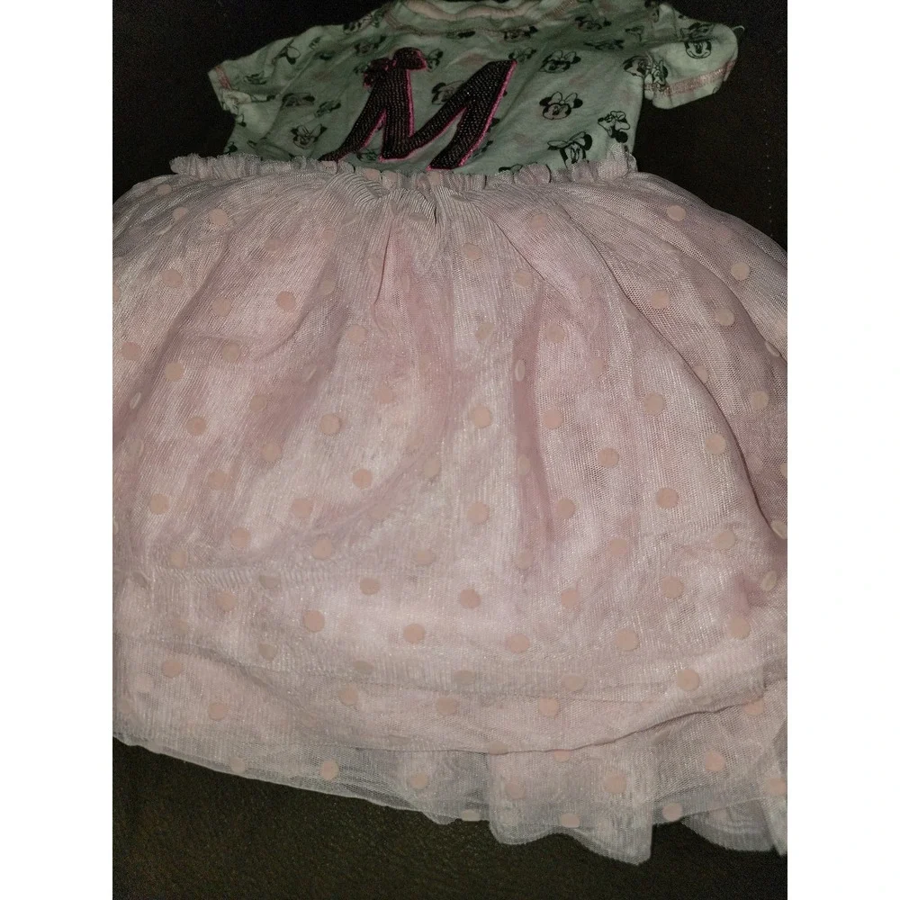 Disney store minnie mouse‎ pink dress size 5 6